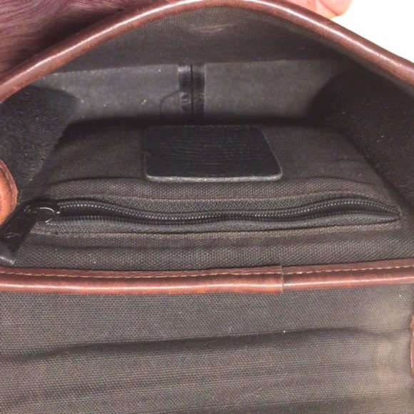 Brighton Mock Crock Flap Saddle Shoulder Bag - Picture 7 of 7